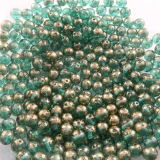 Skleněné kuličky 8mm balení 20 kusů