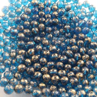 Skleněné kuličky 8mm balení 20 kusů